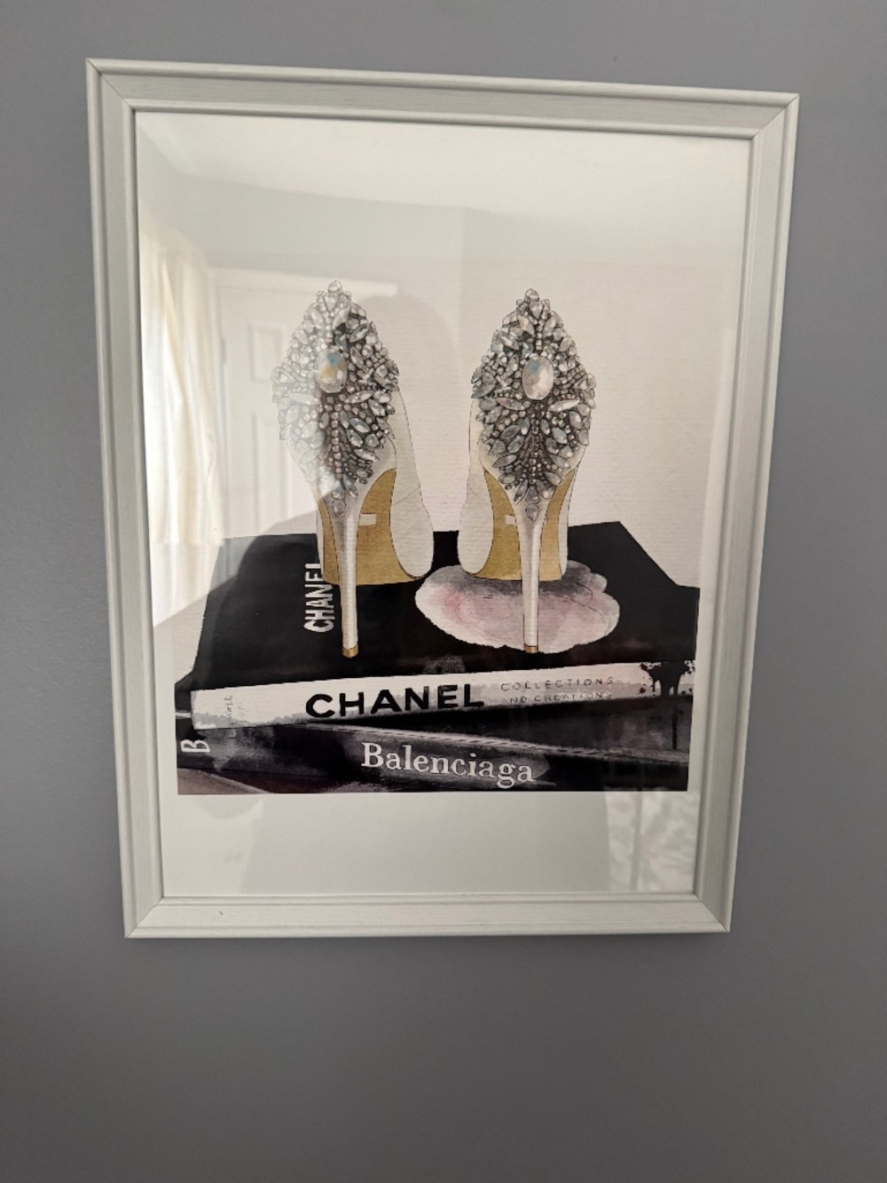 Inspired picture with frame